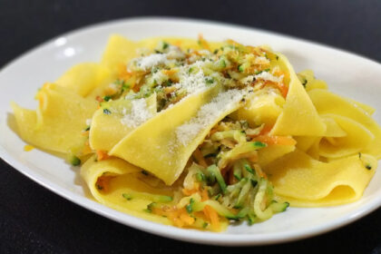 pappardelle al ragù vegetale