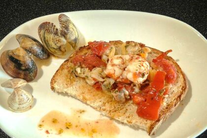 bruschetta senza aglio per antipasti e aperitivi