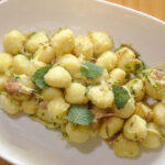 Gnocchi estivi menta e profumo di limone