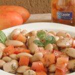 insalata di pomodori e fagioli