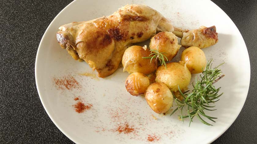come cucinare il pollo con le patate senza forno