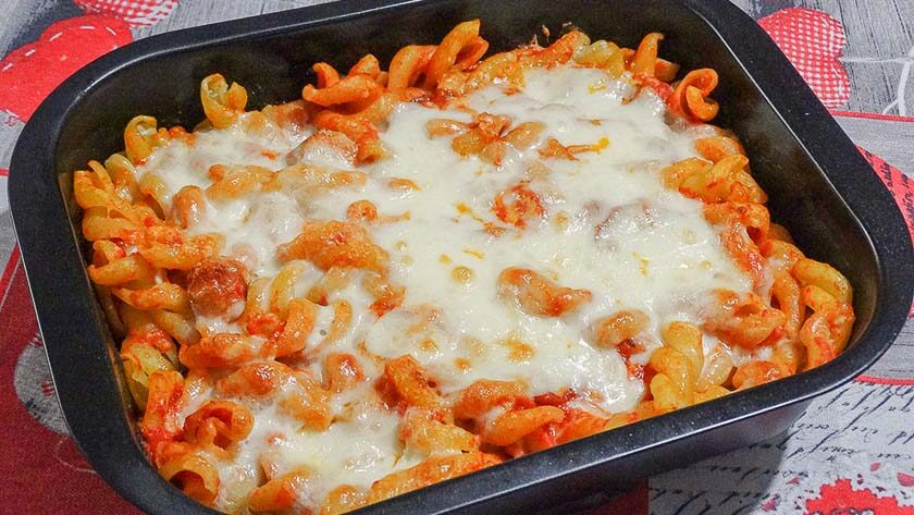 ricetta pasta al forno con wurstel