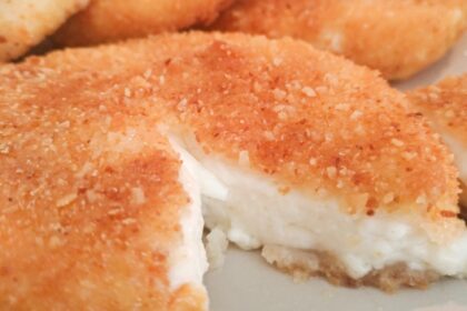 Cotoletta vegetariana di formaggio