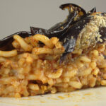 timballo di anelletti e melanzane