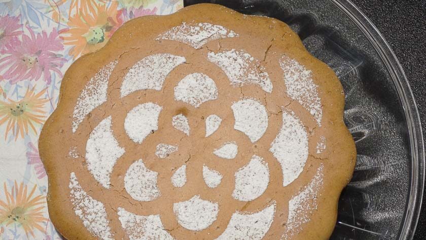 torta semplice all'acqua