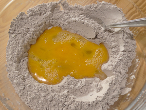 impasto pasta al cacao