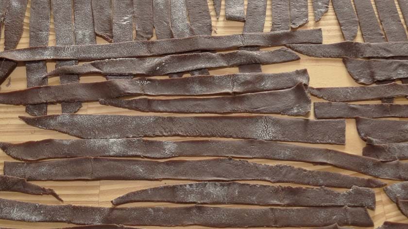 pappardelle al cacao