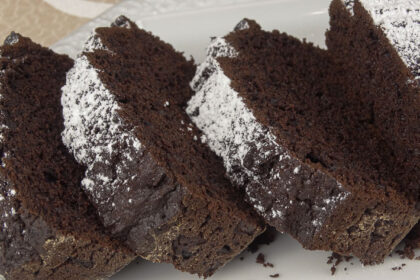 plumcake al cacao morbido