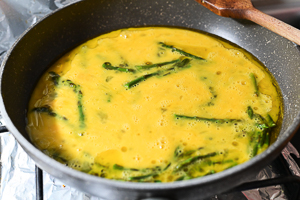 asparagi con uova