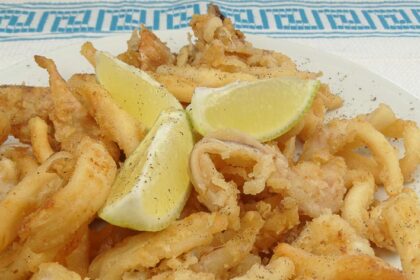 frittura di anelli di calamari