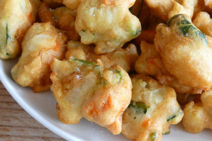frittelle di ortaggi in pastella