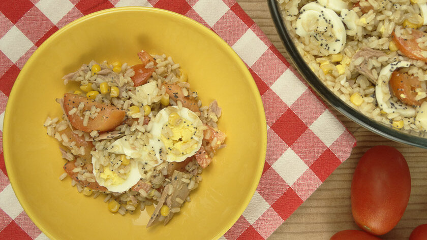 Insalata di riso integrale