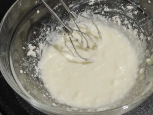 montare burro e zucchero