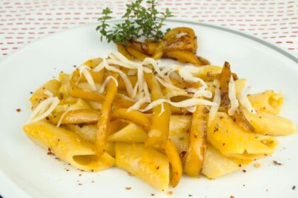 pasta alla crema di peperoni