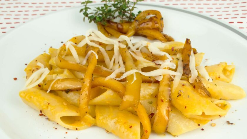 pasta alla crema di peperoni