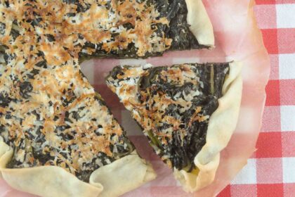 torta rustica con bietole