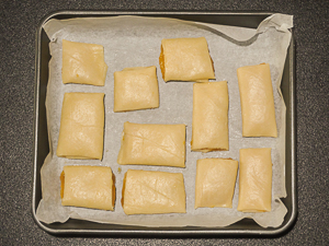 involtini pronti per andare in forno