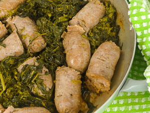 friarielli e salsicce