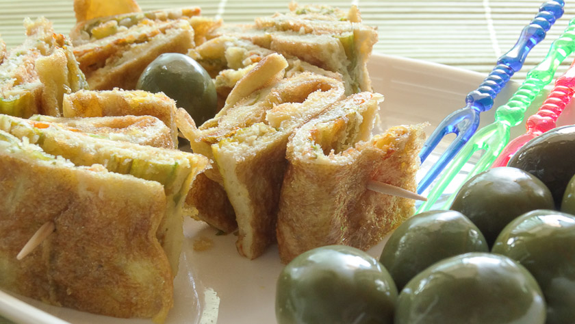 frittata fiori di zucca