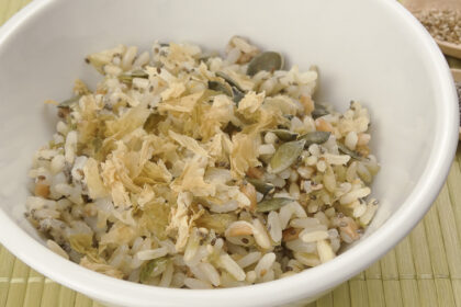 insalata di riso ai semi