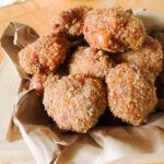 polpette di carne fritte croccanti e morbide