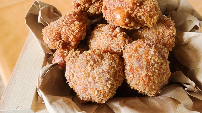polpette di carne fritte croccanti e morbide
