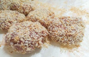 polpette impanate con pangrattato