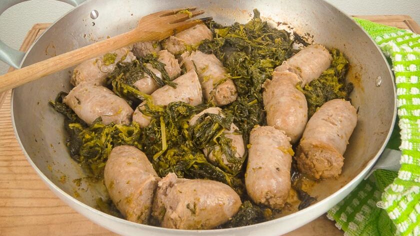 salsicce e friarielli