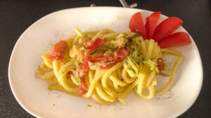 tonnarelli alle zucchine