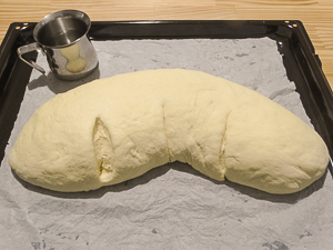 acqua in forno con pane