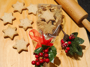 biscotti alle nocciole natalizi