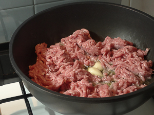 cottura carne macinata