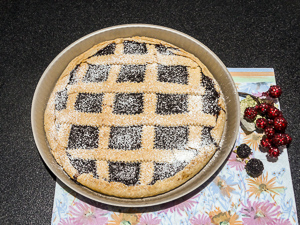 crostata con marmellata