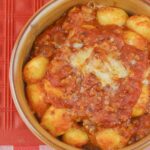 Gnocchi di patate alla sorrentina in tegamino