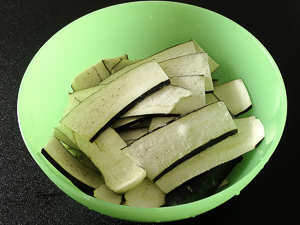 melanzane sotto sale