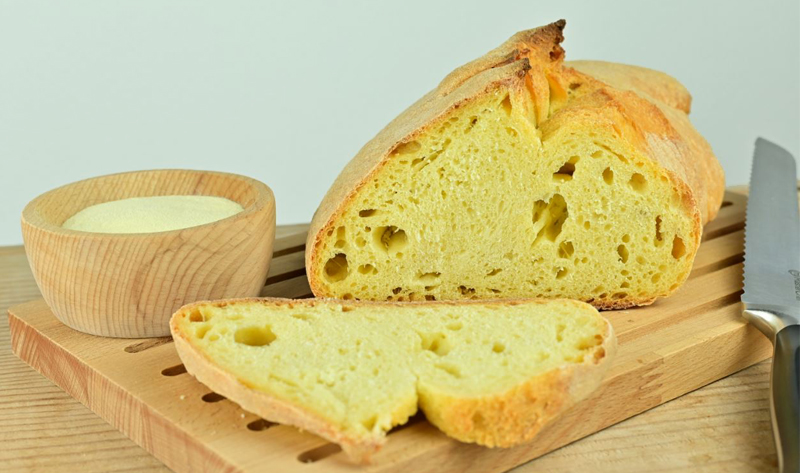 pane di semola con lievito madre