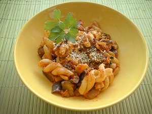 pasta con le melanzane