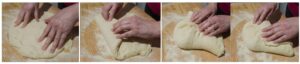 pieghe pane post-lievitazione