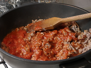 ragù per moussaka
