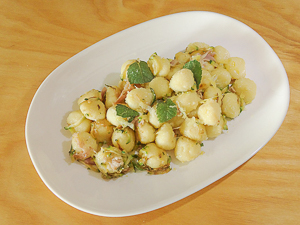ricetta estiva gnocchi con limone e menta