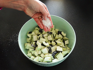 spurgare melanzane