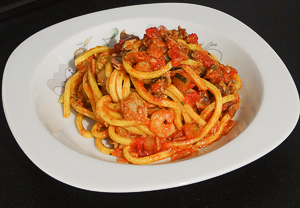 tonnarelli al sugo di tonno