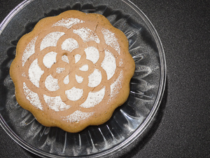 torta solo farina e acqua