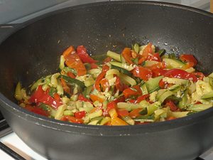 verdure in padella