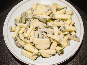 zucchine infarinate