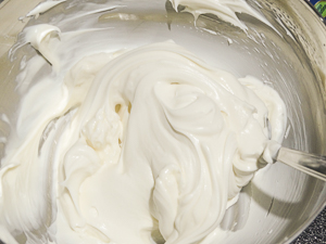 mascarpone e panna montata
