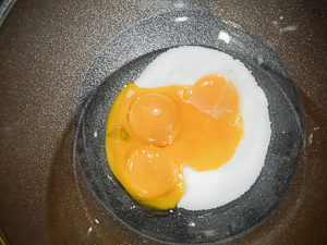 tuorlo e zucchero