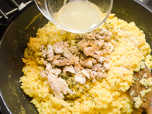 ragù di sarago e risotto