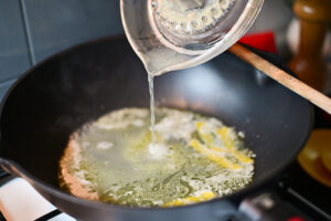 pasta con succo di limone