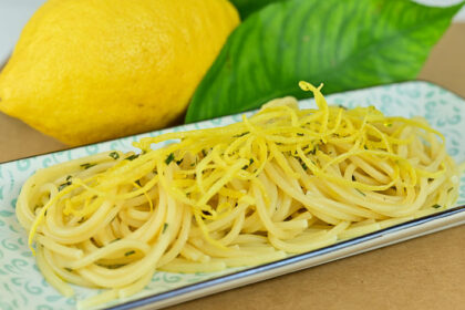 spaghetti al limone di amalfi